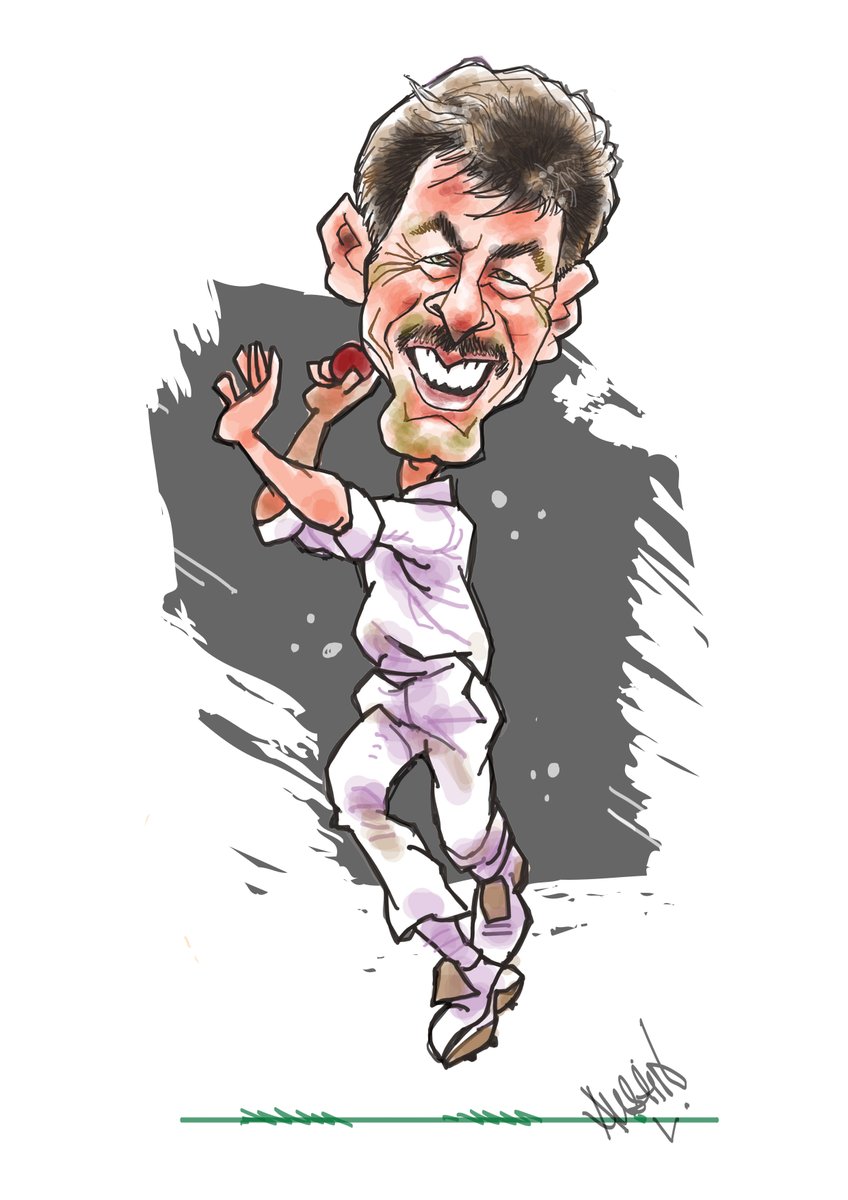auscoot's tweet photo. #AustinCoutinho #SportsArt #CricketCaricatures #Hadlee #HappyBirthday https://t.co/O4DAbaMU1D