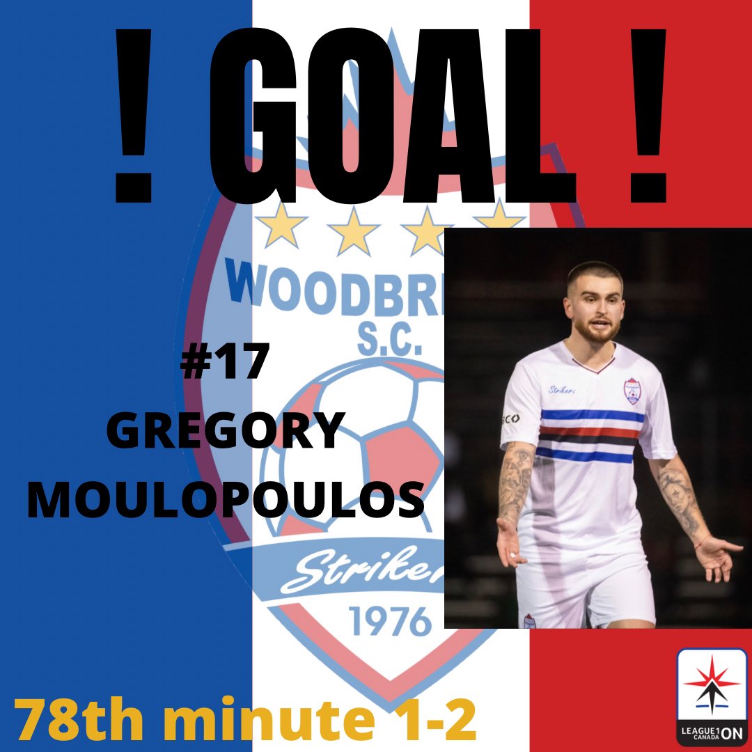 78’ STRIKERSSSS GOALLL!!!!

What a CRACKERRRR, by GREG MOULOPOULOS … cuts the lead to half. 

2-1 EFC..

#TheBridge x #L1OLive