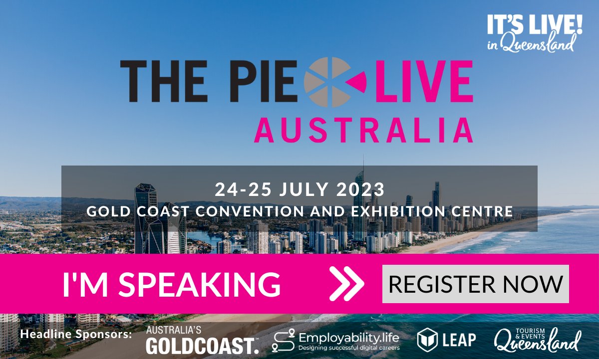 Tony Lenko (@cryptolenko) on Twitter photo It's only three weeks to go until The PIE Live Australia!
I'm excited to be speaking at this event, showcasing the latest research, innovations, and emerging trends in international education.
Join me and <a href="/DigitalRecordHQ/">Digital Record</a> at The PIE Live lnkd.in/gtGGdSUq It's only three weeks to go until The PIE Live Australia!
I'm excited to be speaking at this event, showcasing the latest research, innovations, and emerging trends in international education.
Join me and <a href="/DigitalRecordHQ/">Digital Record</a> at The PIE Live lnkd.in/gtGGdSUq