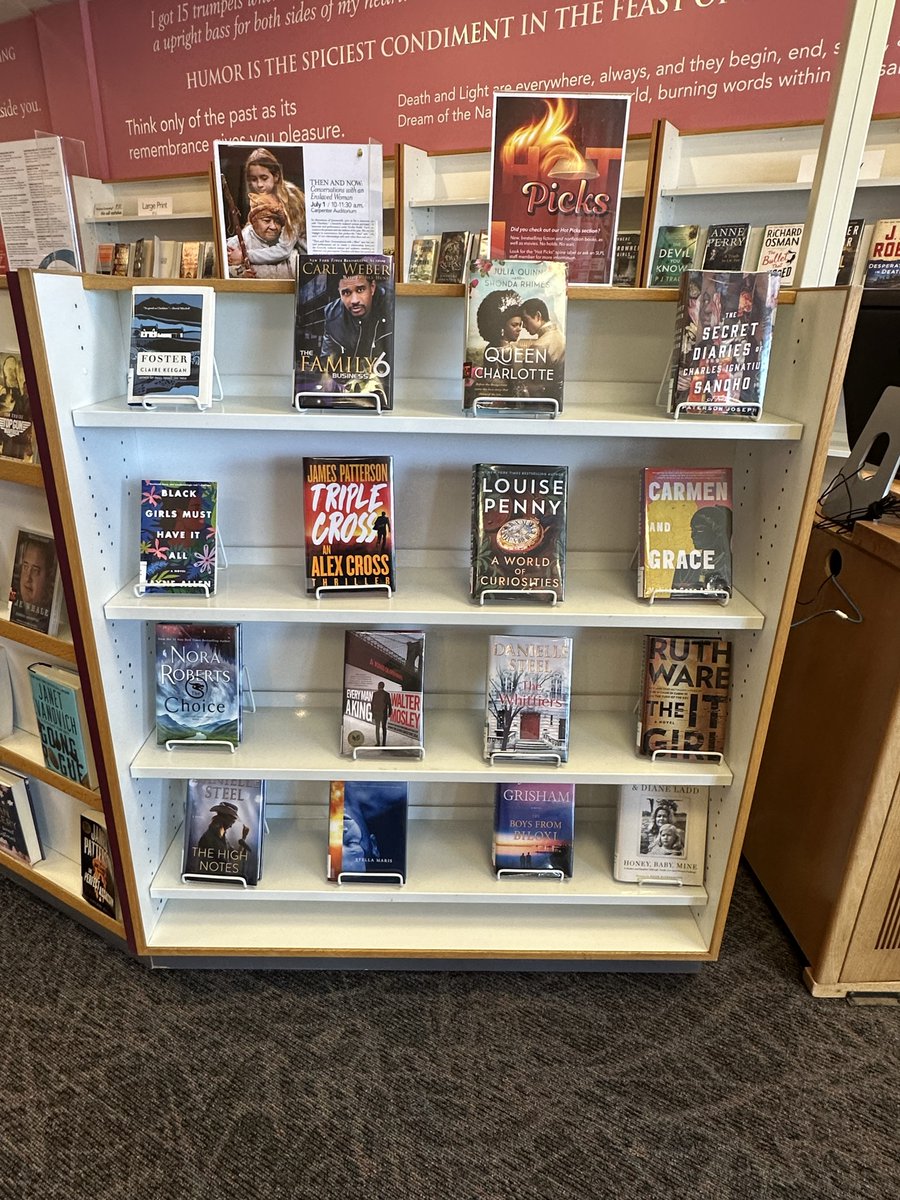 Visit any of our locations to pick up a few hot picks!

#nextgreatread #bookrecommendaions