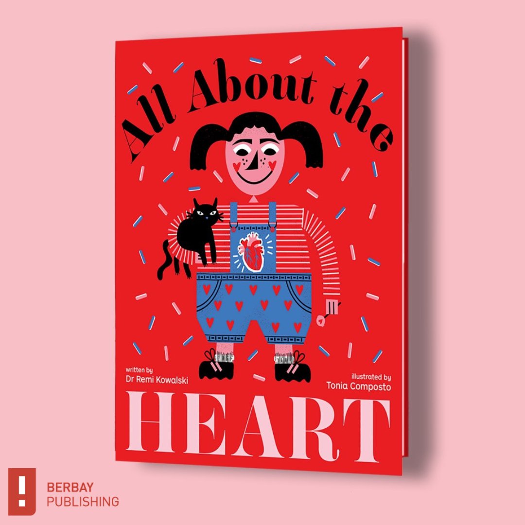 Did you know your heart is about the same size as your hand balled into a fist, and it grows with you just like the rest of your body! Find out more in ALL ABOUT THE HEART by Dr Remi Kowalski and illustrated by Tonia Composto.