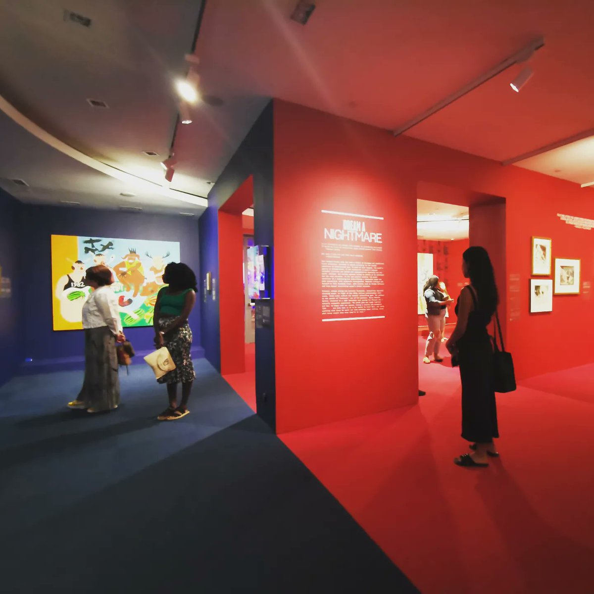 fayeclaridge's tweet photo. Hannah Gadsby taking on #picasso is so refreshing & relevant 💣 brooklyn
#pablomatic #hannahgadsby @brooklynmuseum #brooklyn #newyork #nyc https://t.co/zocPauQnDN