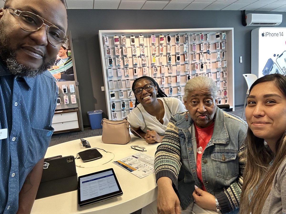 Bryant Gregg Liberty ASM KAMO (@bryantgregg7) on Twitter photo Another happy ATT customer at Westport enjoying a fun experience in a fun work place mrs P is the first black female line splicer that started att in 1965 and she retired now <a href="/KAMOkonnects/">𝐾𝐴𝑀𝑂</a> @KAMO_FANatics <a href="/KAMO_GOAT/">G.O.A.T. Squad</a> <a href="/LifeAtATT/">Life at AT&T</a> <a href="/ATT/">AT&T</a> Another happy ATT customer at Westport enjoying a fun experience in a fun work place mrs P is the first black female line splicer that started att in 1965 and she retired now <a href="/KAMOkonnects/">𝐾𝐴𝑀𝑂</a> @KAMO_FANatics <a href="/KAMO_GOAT/">G.O.A.T. Squad</a> <a href="/LifeAtATT/">Life at AT&T</a> <a href="/ATT/">AT&T</a>