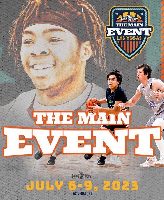 JonnyHaubert's tweet photo. Schedule is out for @BigfootHoops for LAS VEGAS MAIN EVENT tournament, July 6-9. It’s our first year, but ready to take @Elevationbball 14U far this year. Our first game begins July 6 at 4:40pm PT at Silverado High https://t.co/UFvFzMmhCu https://t.co/yLDN6EChII