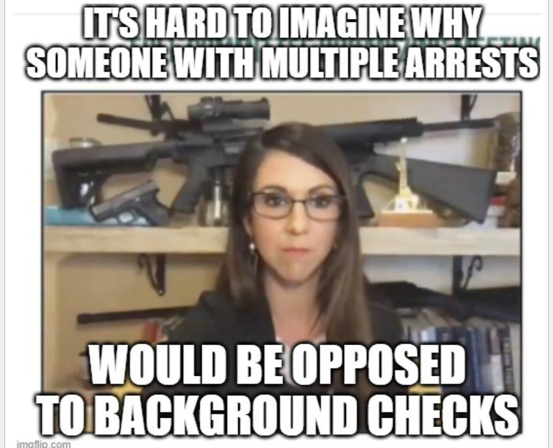 ArtemisBSG's tweet photo. @laurenboebert Oh noz! Someone who’s not an elected official didn’t get a speeding ticket!?! What a travesty! 

By the way, how are u able to get a gun license with a rap sheet and history of drug abuse? 🤷‍♀️😉👀👇 https://t.co/K46XheLIO6