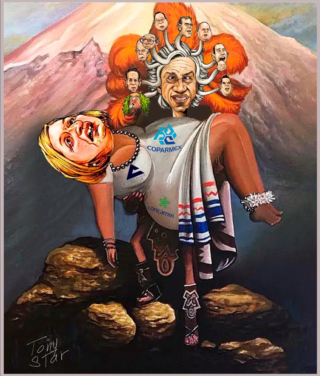 JoseSer59872866's tweet photo. El Gran jefe chichimeca le ofrece a la OLIGARQUÍA RAPAZ como ofrenda a la cochil Gálvez https://t.co/15GFdabQX3