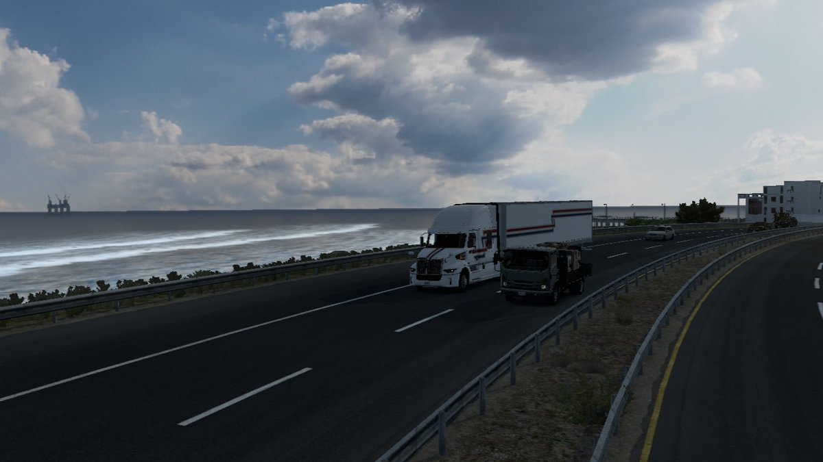 realVicTorres02's tweet photo. A new week has began, happy Monday everyone! Let's get these wheels on the road. 😎👍🚛

@SCSsoftware 
#EuroTruckSimulator2 
#AmericanTruckSimulator 
#BestCommunityEver https://t.co/esbcGhoWnK