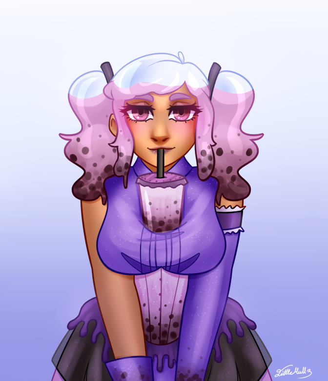 LittleMull3's tweet photo. Another attack!! 
#artfight2023 #artfightvampires https://t.co/Hw12II159o