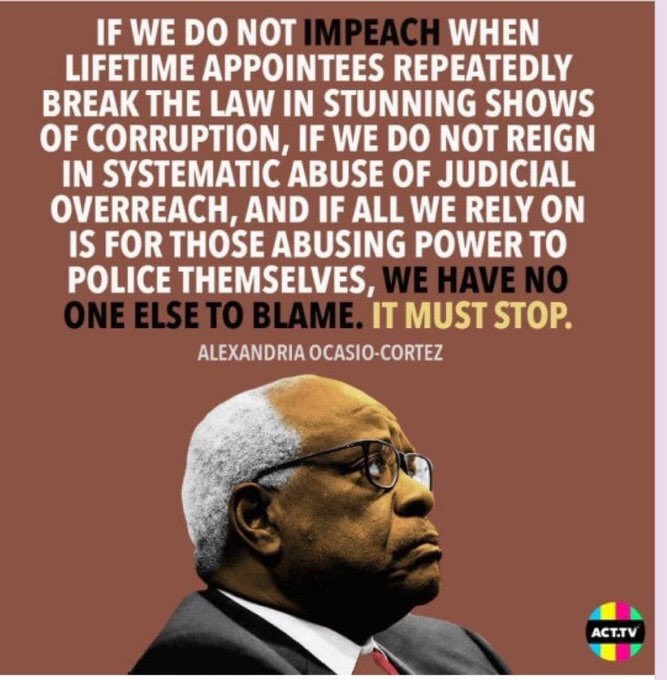 FranncescaRobi1's tweet image. The rot is evident with this guy as well as the other 5 “conservative” justices. Something has to be done as this #SCOTUSIsCorrupt and is not doing the will of the people!
#SCOTUSReformNow