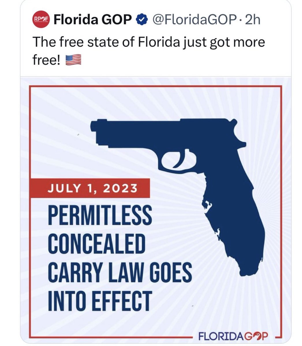 They mean this graphic as a good thing. They mean the image of their state as a gun — pointed inward at the rest of the country — as a good thing.
