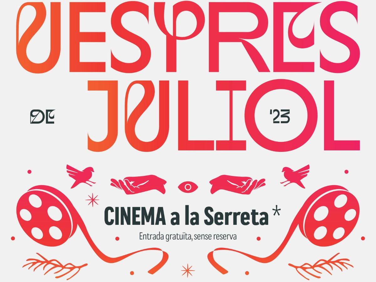 VESPRES DE JULIOL (Porta la cadira de casa!)
Dimecres 5 de juliol a les 22 h

Call Me by Your Name
El 1983, al nord d’Itàlia, Elio Perlman,de 17 anys, passa l’estiu a la vil·la del segle XVII de la seva família transcrivint peces musicals i coquetejant amb la seva amiga.