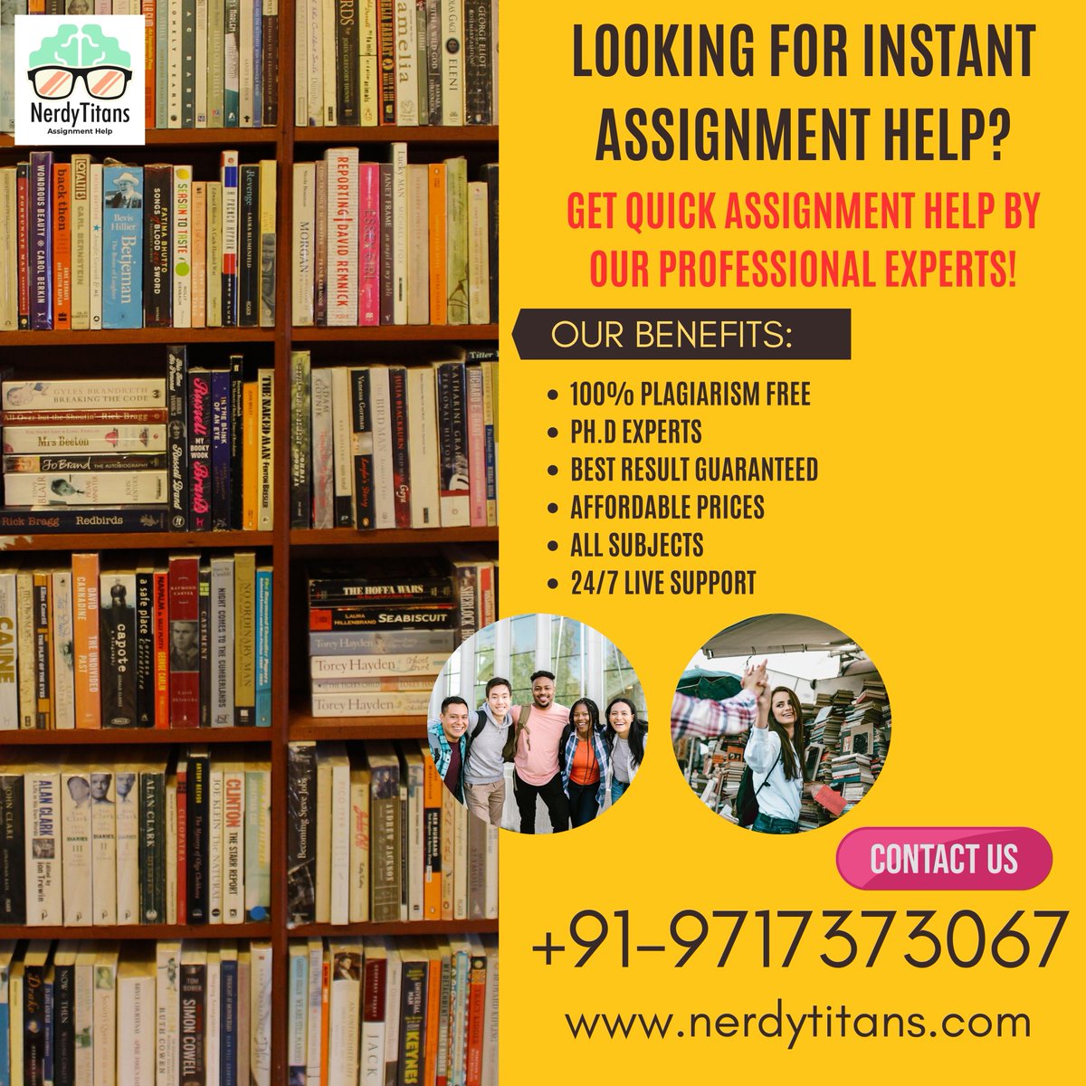 nerdy_titans's tweet image. Get Quick Assignment Help By Our Professional Experts!!

Our benefits:

100% Plagiarism Free
Ph.D Experts
Best Result Guaranteed
Affordable Prices
All Subjects
24/7 Live Support
#assignmentshelp #assignmentwritingservices #assignmentsdue #assignmentsale #assignmenthelpservices