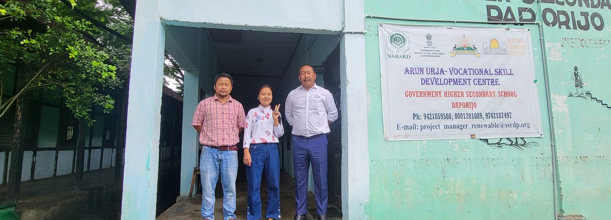 dc_upper's tweet photo. Once again visited the Arun Urja Vocational Skill Development  Centre, Daporijo.
Imparted Solar &amp; Electrical training to 2 batches already comprising of 60 trainees. The 3rd batch starts from today. Many of the trainees have now started working on their own and are self-employed. https://t.co/qHTchGjCvF