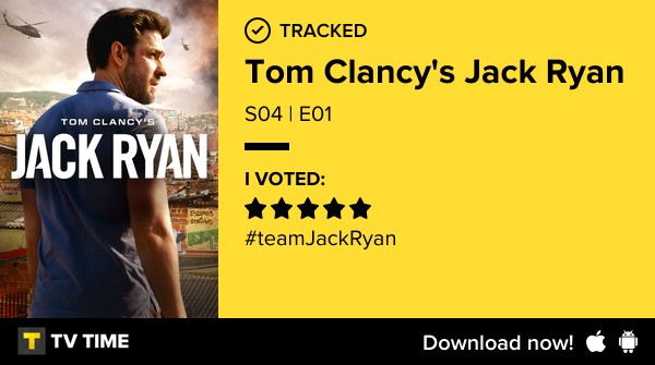 israelmdesign's tweet photo. Eu acabei de assistir o episódio S04 | E01 de Tom Clancy's Jack Ryan! #tomclancysjackryan  https://t.co/rShZyM6X15 #tvtime https://t.co/1xw6yjBcq5
