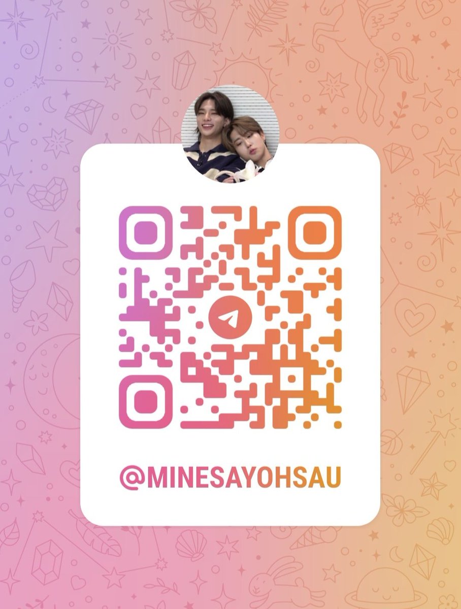 HI HELLO since nagloloko ang twtr these days, i will post this au and yung mga magiging uds nalang sa tg muna ! 

 join nalang kayo here 
t.me/minesayohsau