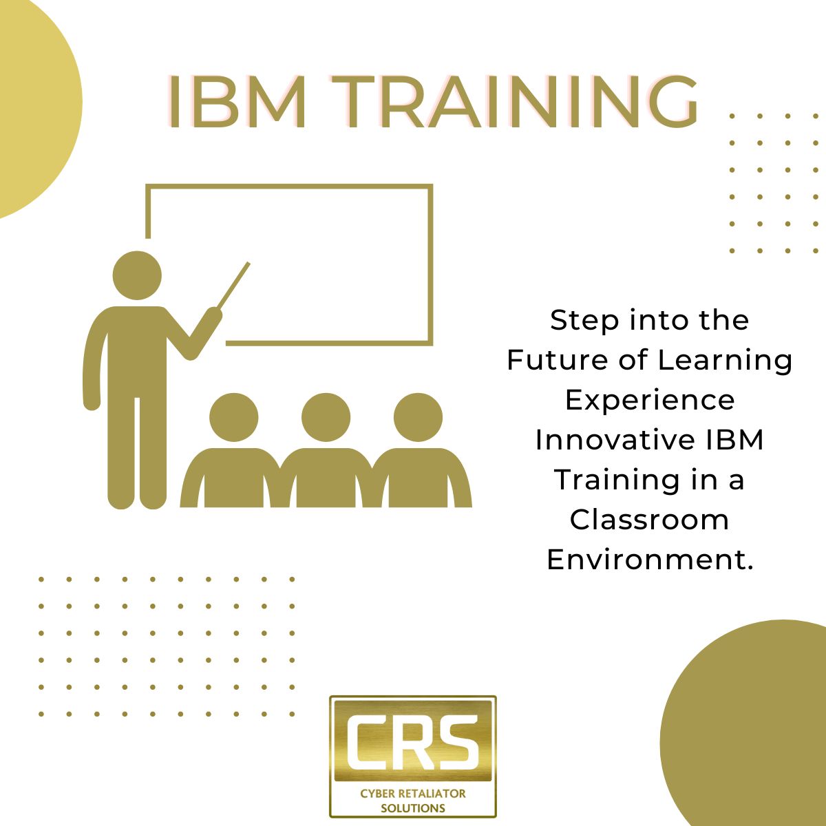 CRS_Cyber's tweet photo. Empower Your Team with IBM Training: Unlocking Innovation through Engaging Classroom-Based Learning. π«
#AlwaysWinning #IBM #IBMCertification #IBMTrainingPartner #IBMTrainingCourses #IBMCertificationTraining #Upskilling https://t.co/6HCnoR7UXp