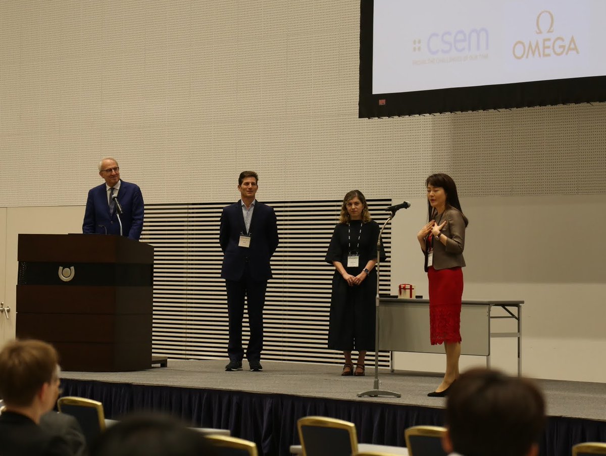 Azigoola's tweet photo. Thrilled to share that I am the recipient of the @Transducers2023 Early Career Award, presented in Kyoto last week!
A BIG thank you to the Transducers Early Career Award Committee, @CSEMInfo and @omegawatches, and my amazing students, mentors and collaborators! https://t.co/1IvHpc8Yud