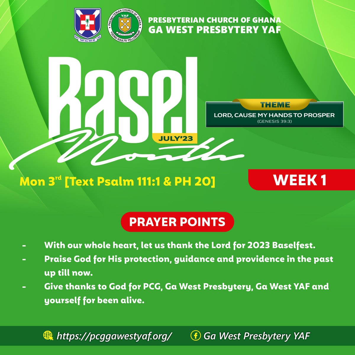 ecm_yaf's tweet photo. Basel month of prayer and fasting has started from this week, let’s kindly prepare ourselves spiritually for this month and also get involve. We are all doing this to spiritually grow together in the daily prayers. You can fast from 6am - 12pm or 6am - 6pm. God bless us all. https://t.co/TCKUzrQe6s