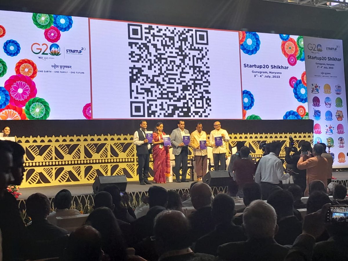 BioQube_AI's tweet photo. Meet the executive team of @Biocube_AI at #G20 2023 #Startup20ShikharSummit being held today & tomorrow at @Oranaconventions, Gurgaon. Exclusive chance to interact face-to-face with our CEO, Ashutosh Agarwal, and learn about industry solutions revolutionizing global businesses. https://t.co/yOg4lh1Ql4
