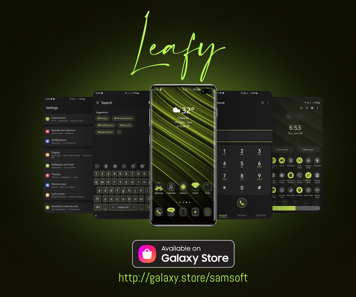 DeadmanxXd's tweet photo. Checkout my new #GalaxyTheme #Leafy on #Samsung #ThemeStore
Download
Theme: https://t.co/W1WMV6JjfZ
Icon: https://t.co/lAvFAsPRr9
Wall: https://t.co/C4UszN8j0H
My #ThemeStore page: https://t.co/W7Az35hM7Y
#SamsungThemes #SamsungTheme #AndroidTheme #Themes #Iconpack #Wallpaper https://t.co/4B8UmmfRLX
