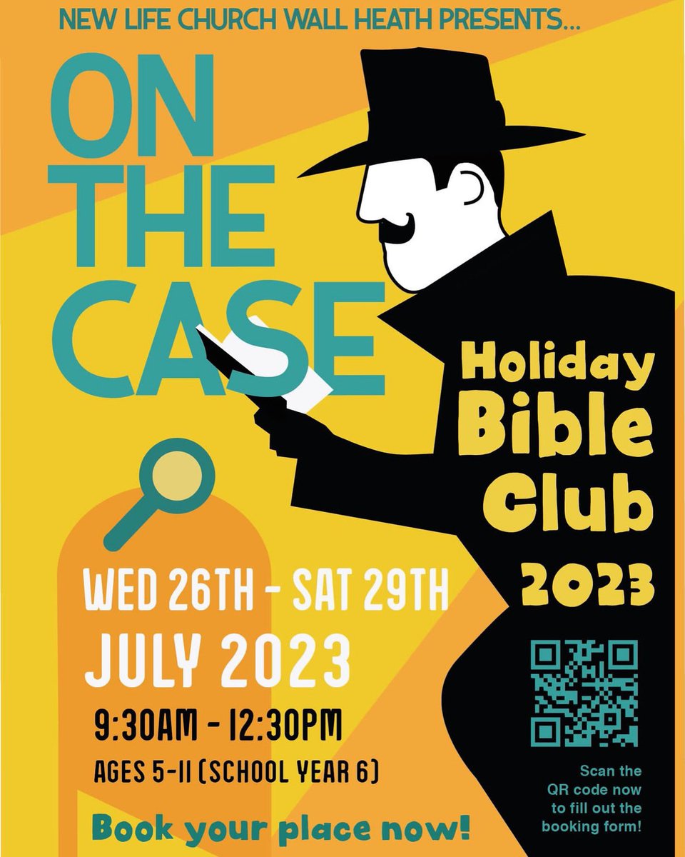 NLCWH_'s tweet photo. Is it even the Summer holidays without our Holiday Bible Club?! 🙌🏼☀️

We have all new songs, stories and games and cannot wait to welcome you all in! As always, this is completely free and don’t worry if you can’t do every day. 🔍 https://t.co/QffCg3dMxx