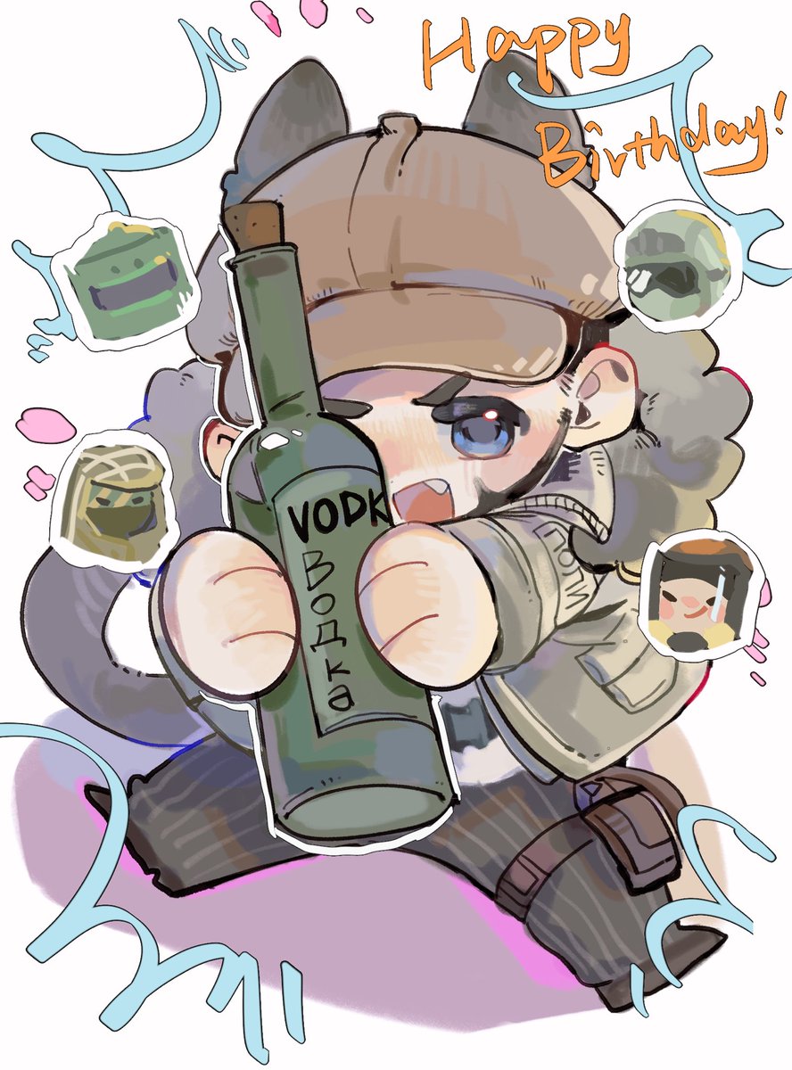 #R6S #RainbowSixSiege 
Happy Birthday Glaz！！
I missed Glaz's birthday yesterday, so I decided to fill the gap today🥹