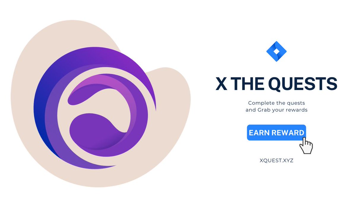 📣 Exciting News! Today marks the start of our XQuest initiative! 🚀 Join us and embark on thrilling quests to earn amazing rewards. 

🏆✨ Don't miss out on the opportunity to "X a Quest, earn reward." See you there! 

#XQuestStartsNow #EarnRewards #Airdrop #Giveaway