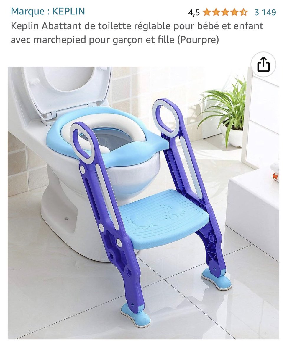 Hamtaro's tweet photo. @BenRenaut Combo pot ikea (trop pratique à nettoyer) et réducteur toilettes ! :) https://t.co/KBmArcNcXs