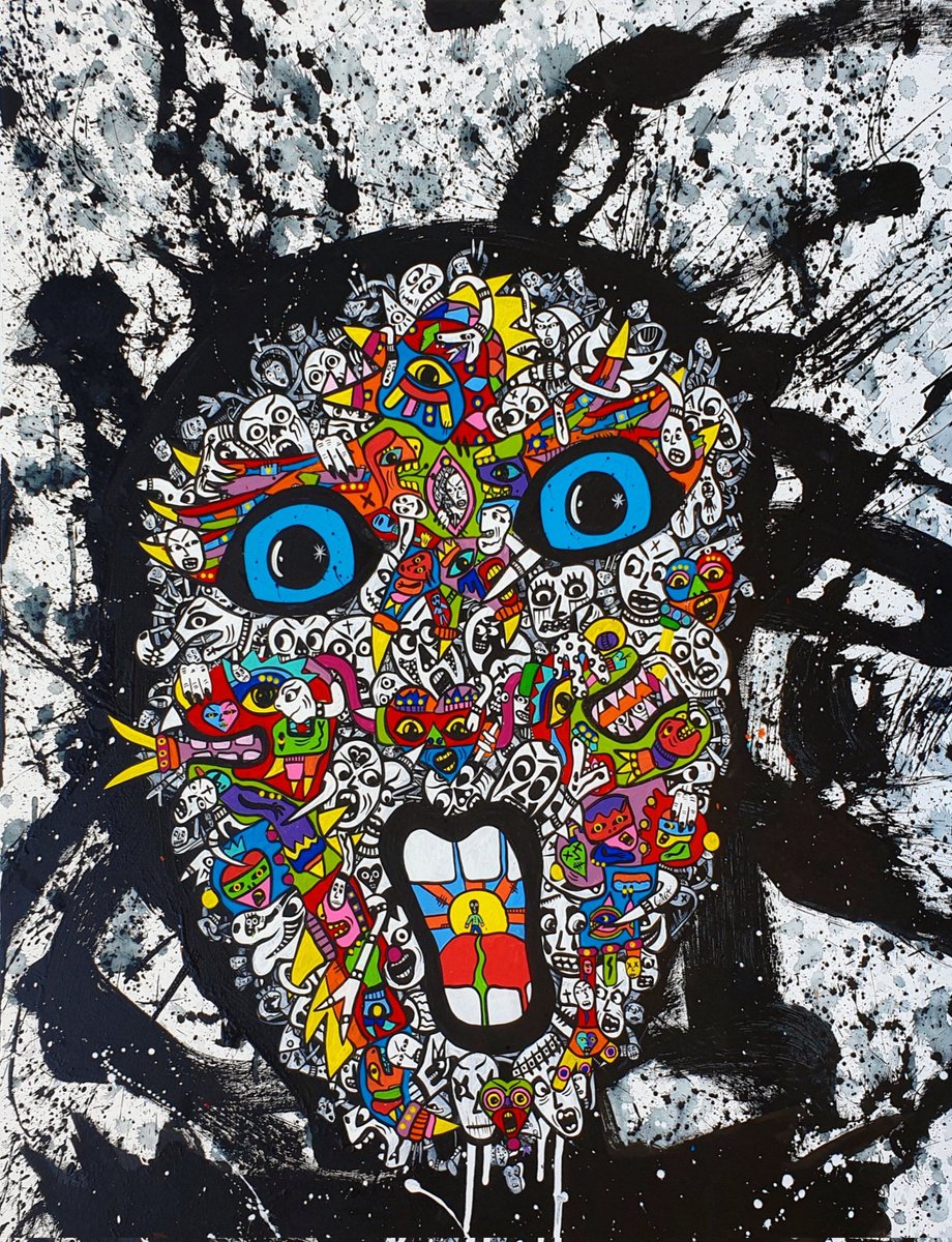 jeanmarccalvet's tweet photo. "See You On the Other Side" 92x73cm Acrylique 2023 
#Nice06 #niceart #artgallery #artmuseum #artmagazine #nycart #miamiart #parisart #artmuseums #lyonart #nice #cannes #londonart #london #urbanart #artcuradors #contemporaryartcollectors #contemporarycollector #artstudio #art #lo https://t.co/sKKTHIZrmN