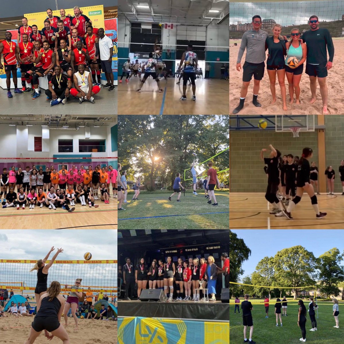 🏐 | MONDAY MOTIVATION 👌 | Some great images from the weekend to give us inspiration for the week to come. #VolleyballEngland #MondayMotivation