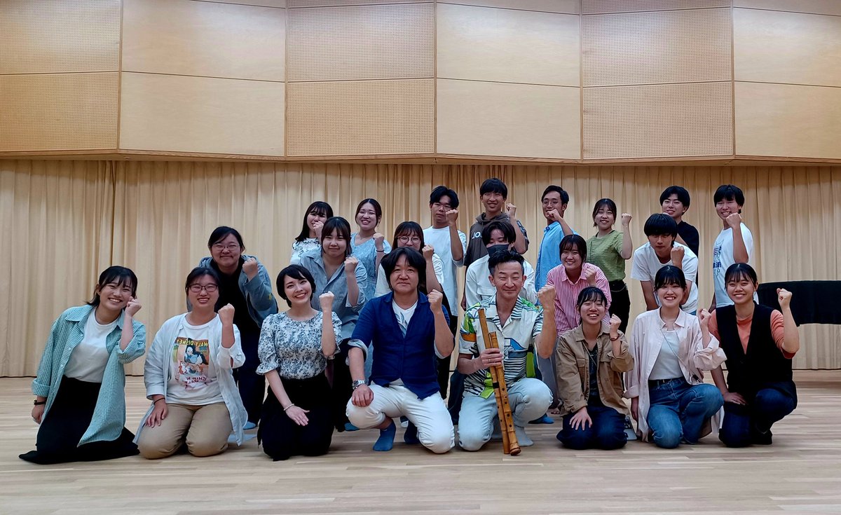 HUFE46123237's tweet photo. #信州大学YOSAKOI祭りサークル #和っしょい さん。#20周年 の今年度演舞楽曲に #レコーディング させていただきました！今回も郷土をテーマとした温もりと力ある作品に皆さんと空気感や音色を喋りながら作る時間が最高でした！ｳﾞｫｰｶﾙの #中原愛 さんの歌と共に完成楽しみ！ #鮎澤貴秀 #よさこい https://t.co/ny05Rv0saq