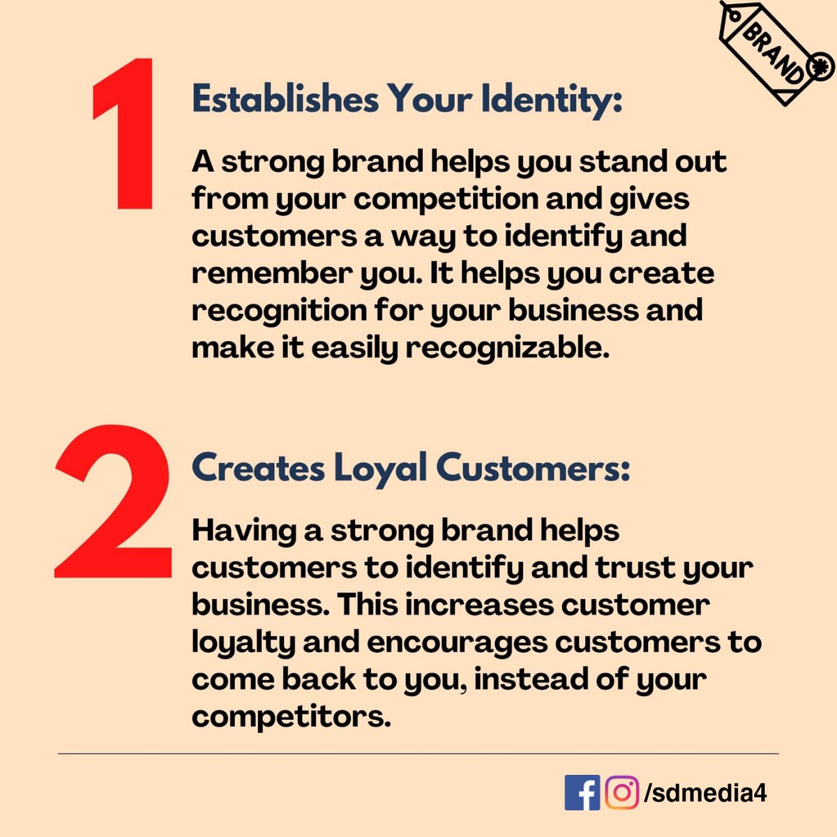 Sdmedia4's tweet photo. Why Branding is Essential for your Business 👌

Grow your business
with 👉/sdmedia4

for more information Call us on 9926500016
Visit our website:- https://t.co/n3jwNNG4Av

#sdmedia #socailmediamarketing #branding #instagram #informative #tips #business #bilaspur_cg #importance https://t.co/eXEqsxvAhX