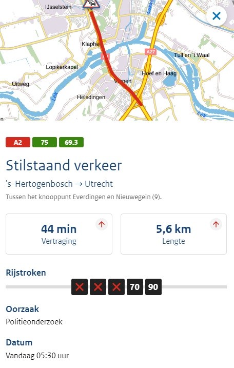 Rijkswaterstaat Verkeersinformatie tweet media