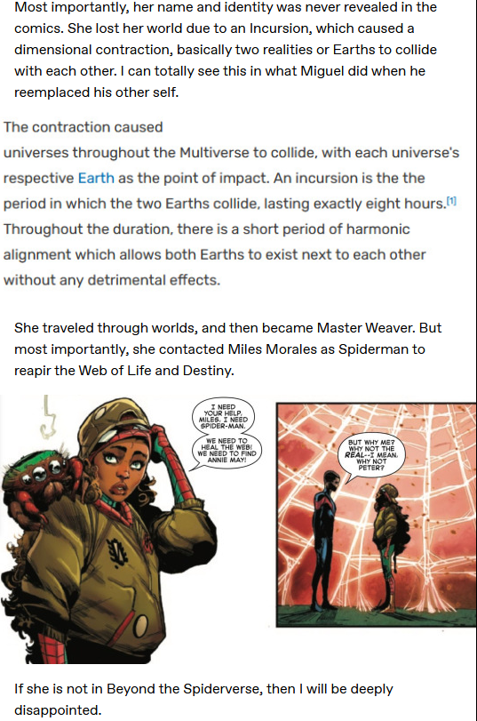 AlexologyArt's tweet photo. Gonna leave this here >.>
#AcrossTheSpiderVerse #MiguelOHara #GabriellaOHara #ATSV #spiderzero https://t.co/NaRZYvGm1b