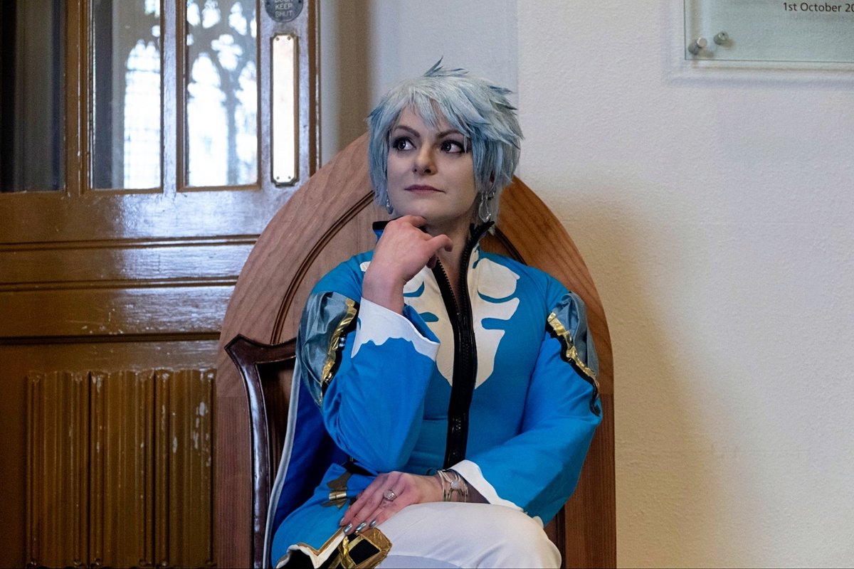 SHSCosplay's tweet photo. This was actually a dream cosplay of mine. But I waited until I had the right skill (I made the entire cosplay myself)
📷: goddamnitliam (insta) 

#talesofzestiria #talesof  #mikleo  #cosplay #zestiria #tozx #toz #テイルズオブゼスティリア #スレイ #ミクリオ  
#テイルズオブザレイズ https://t.co/DeEcJTQPn9