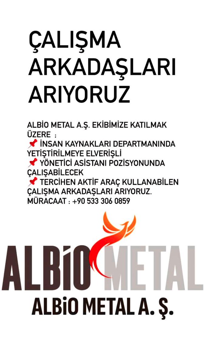Albio Metal ve Medikal (@albiometal) on Twitter photo 