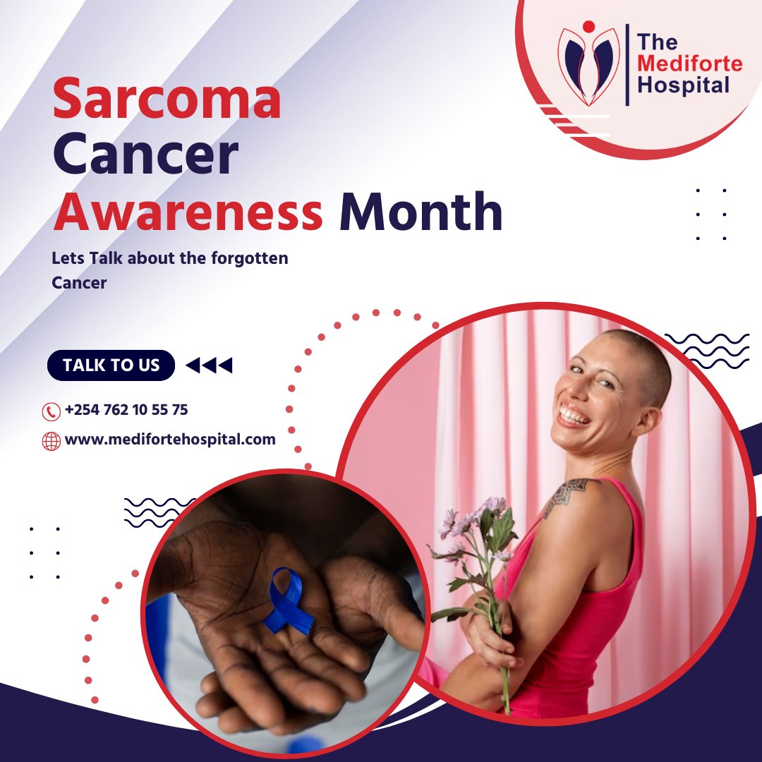 MediforteHo's tweet photo. Did you know that Sarcoma is often misdiagnosed due to its rarity? This Sarcoma Awareness Month, let's talk about the forgotten Cancer to spread awareness and help improve early detection rates. 
Choose Hope, Choose Care, Choose Mediforte
#SarcomaAwarenessMonth
#RareCancerAware https://t.co/YYY0h4muKp