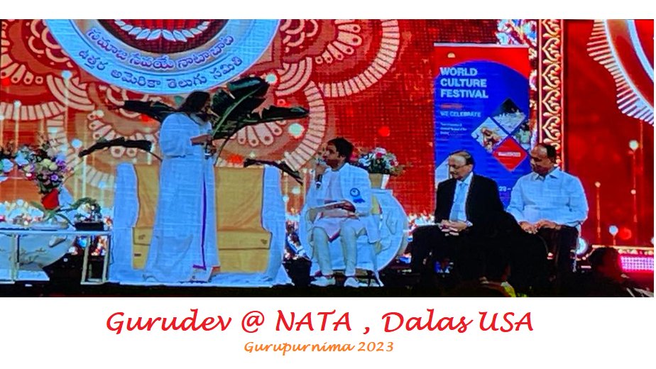 AOLites's tweet photo. गुरु पूर्णिमा की अनंत शुभकामनाएं 🪷🧘🧘♂️🧘♀️
@SriSri Ravi Sankar Gurudev 🙏 at NATA, #Dalas USA
#AOLite https://t.co/ittH6OegYi