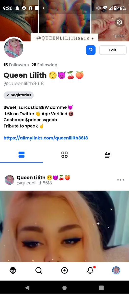 QueenLilith8618's tweet photo. Everyone go follow me 😌 

Findom finsub paypig https://t.co/WokCCEaDPp