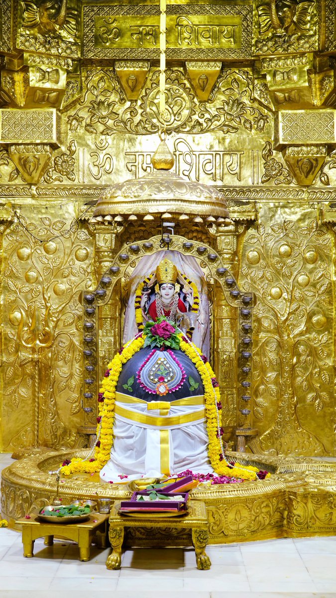 श्री सोमनाथ ज्योतिर्लिंग जी के आज के मंगला आरती श्रृंगार दिव्य दर्शन  03.07.2023