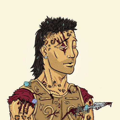 Happy to finally get my hands on a <a href="/DeGodsNFT/">DeGods</a>. Thanks for the trade <a href="/manojdegoats/">Manoj</a>, appreciate you sending this guy my way! I've got a grail <a href="/y00tsNFT/">y00ts</a> and DeGod now, life is good.