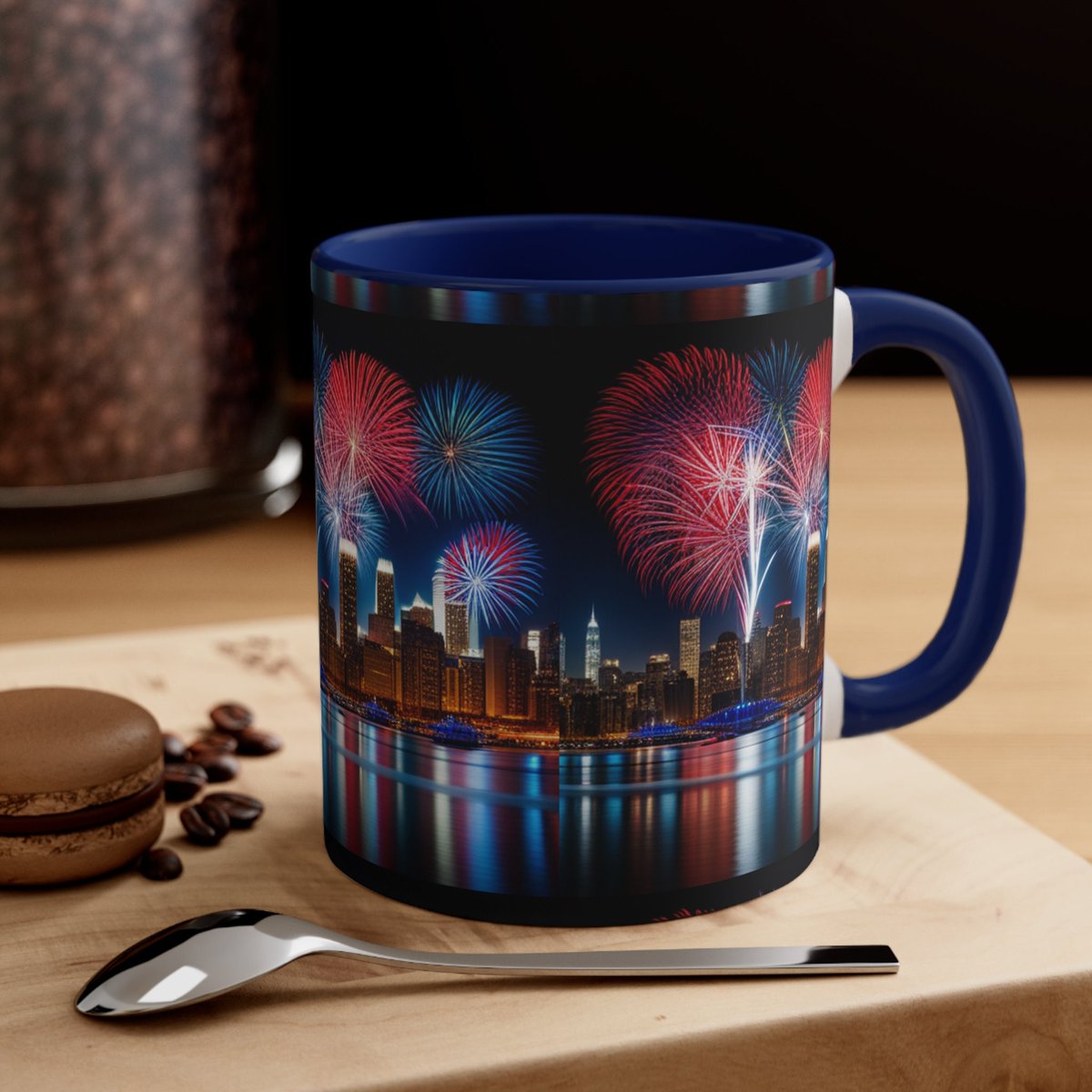 Excited to share the latest addition to my #etsy shop: Celebrating the 4th of July Accent Coffee Mug, 11oz etsy.me/3XCffS9 #coffeemugs #ceramicmugs #personalizedmugs #customizedmugs #funnymugs #uniquecoffeemugs #vintagecoffeemugs #noveltymugs #printedmugs