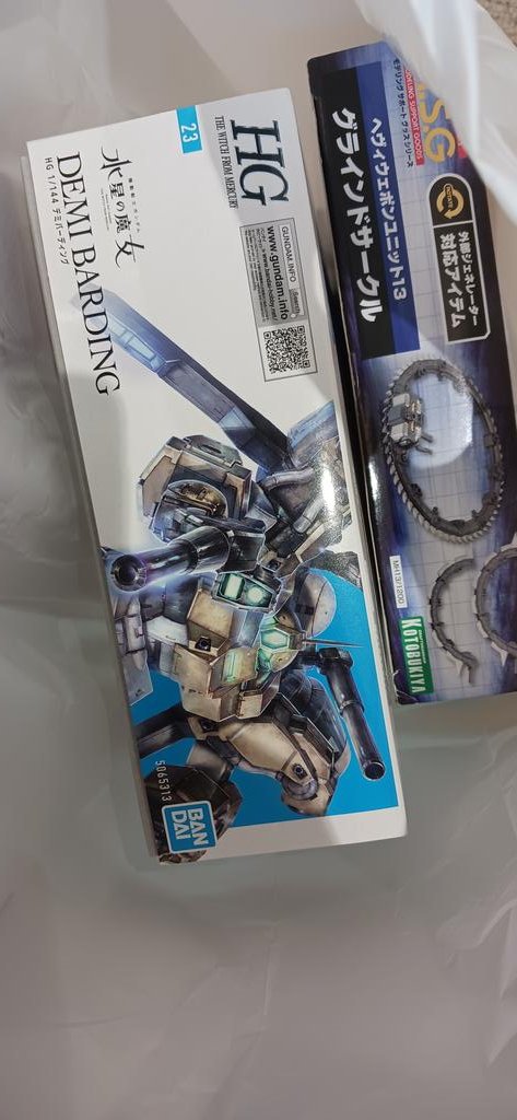 GGPH_603's tweet photo. 噂のデミハン…デミバーディングGET( *˙ω˙*)و 
#機動戦士ガンダム水星の魔女 https://t.co/ph24Fj0m3j