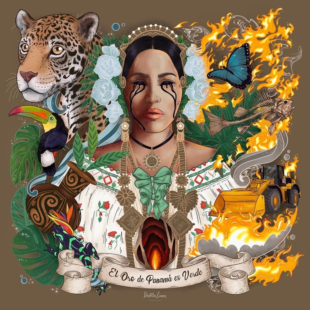 YAESYA4's tweet image. Este paraíso llamado Panamá se merece más que el destino llamado extractivismo. Si l@s diputad@s conservan algo de su humanidad, rechacen al contrato.
#PANAMÁVALEMÁSSINMINERÍA
