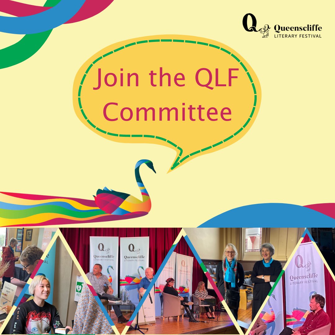 QLFLitFest's tweet photo. Do you want to join the QLF Committee?  Click the link for the Expressions of Interest form https://t.co/vEwJ1Rspja https://t.co/9wEuiEha02