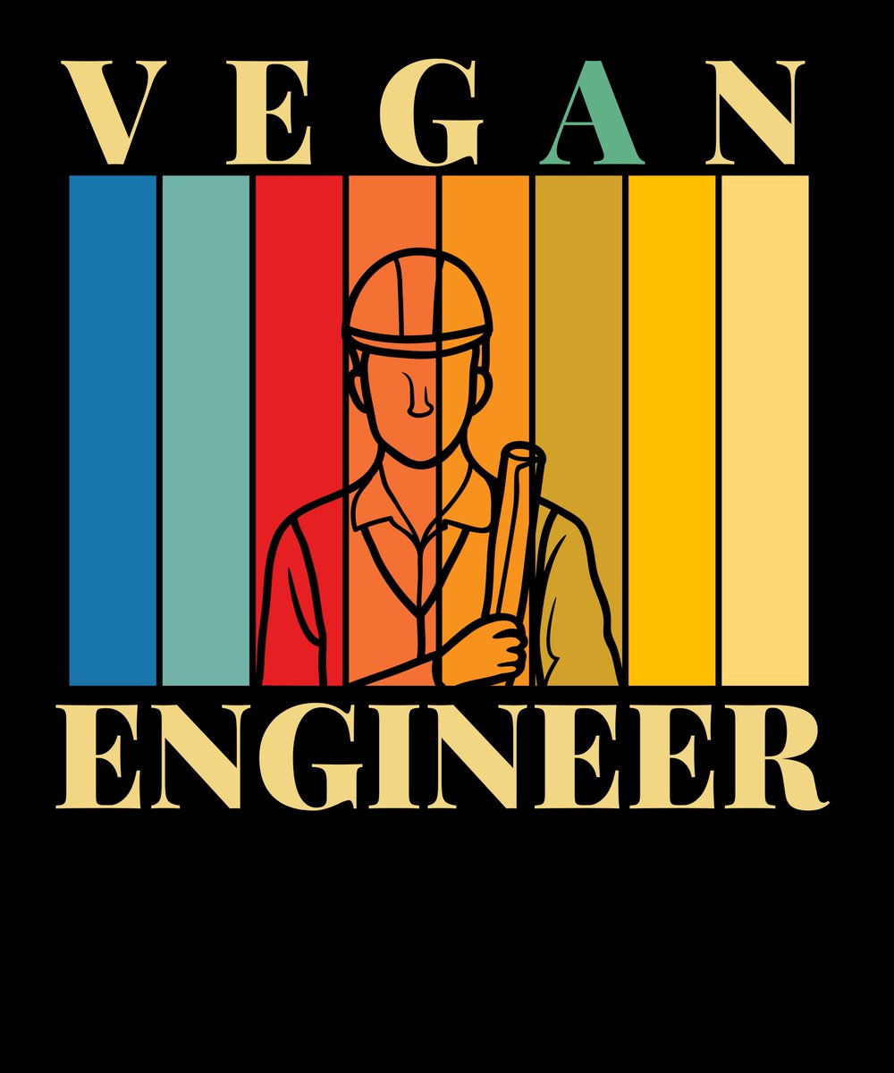 o_olanla's tweet photo. Check out this awesome 'The vegan engineer, who was also a committed vegetarian, d...' design on @TeePublic! https://t.co/PZZHvmz0u9 https://t.co/rxWRWC1zeU