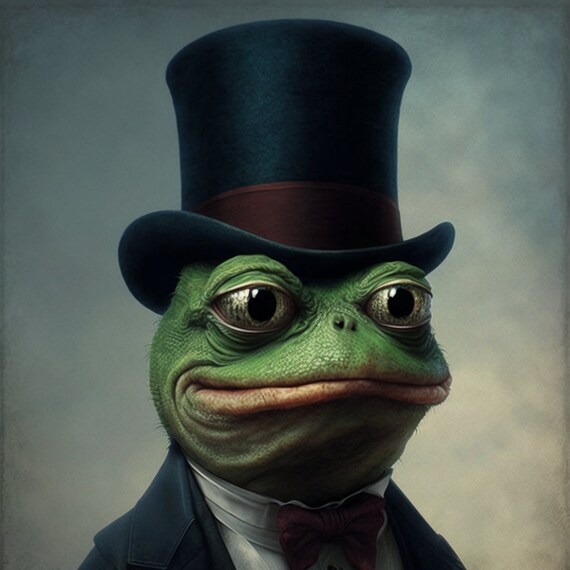 PepeCCommunity's tweet photo. Becoming rich over imagination with #Crypto  its a classic in the modern era, especially with a community coin like $PEPEC the classic and elegant version of $PEPE, a movement of future millionaires under the flag of billion dollar coins 🎩🐸  #PEPEC #PEPE #PEPECLASSIC #PEPEARMY https://t.co/HokuhjBBWQ