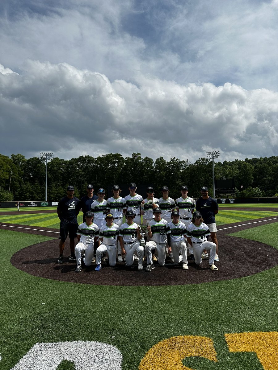 DynamicBaseball's tweet photo. Congrats to the SoDu Irondawgs on taking home the 15/14u #DBAppState title. Taking down a tough Knox Stars team

Congrats to winner and runner up!

Post Game Interview with the head coach and standout player! https://t.co/bttLVf1cIB