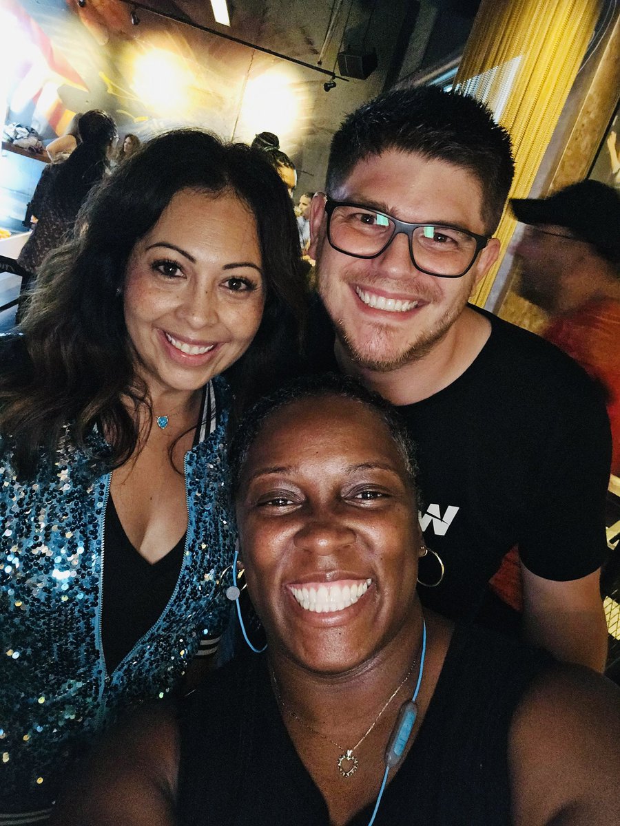 TishaPoncio's tweet image. More draft tweets from #ISTELive: You’re definitely a favorite of ours too, @ladylanguage411 So glad we got lots of time with you and got to see you present in person, finally! #ISTELive23 
😘💙🔥👏🏼