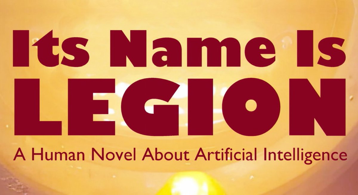 AI_Extinction's tweet photo. How will AI kill us all? To find out, watch this video: https://t.co/VW6AkSAgoM. Then read James Denney's tense new thriller ITS NAME IS LEGION (https://t.co/7JWV9cBFzw). #AIExtinction #AIApocalypse #AI #ArtificialIntelligence #HumanExtinction #ExtinctionThreat #Singularity https://t.co/F0GgoLGRPV